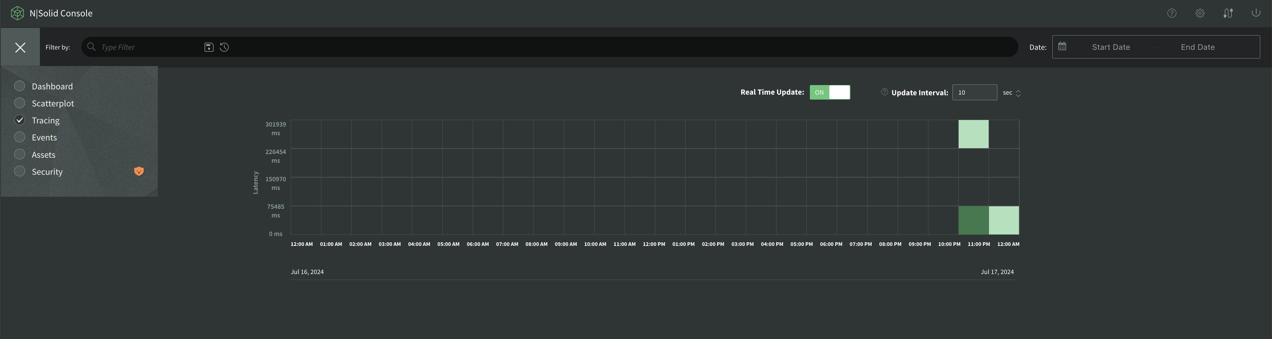 Distributed Tracing Settings