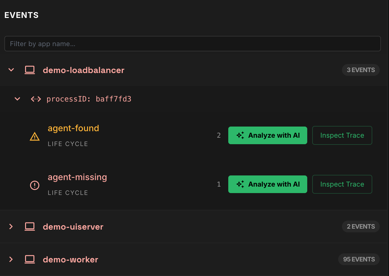 Events Page