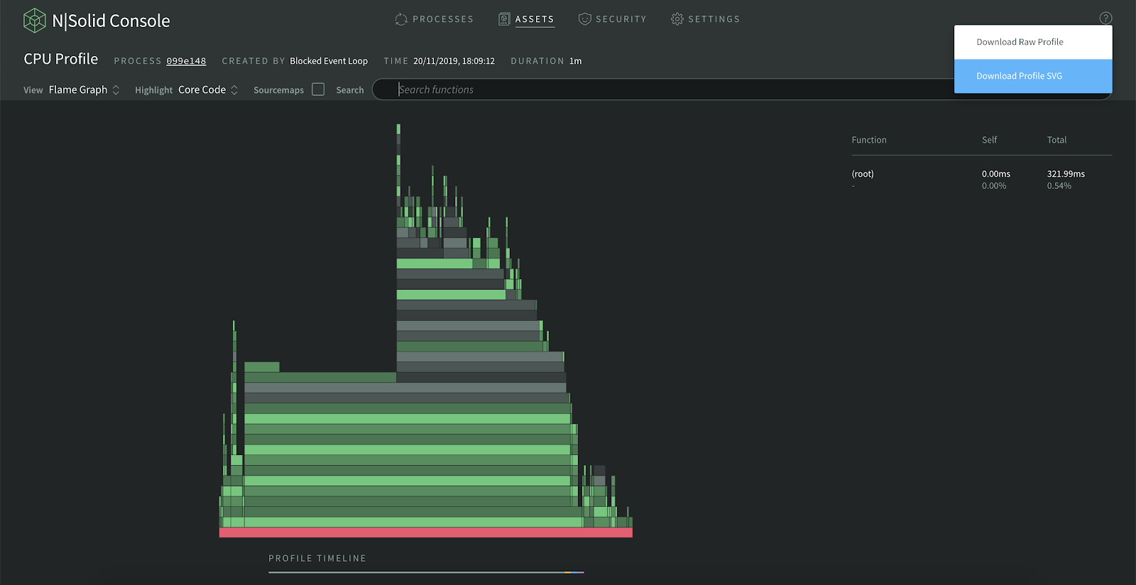 &quot;Flamegraph Export&quot;