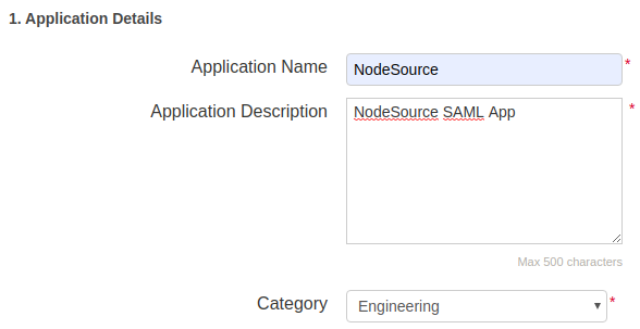 Application Details