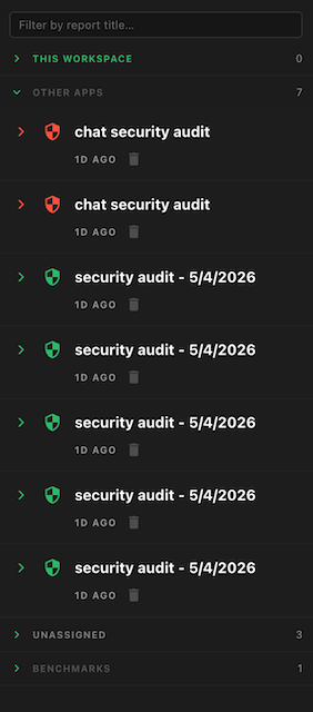 Reports Tab