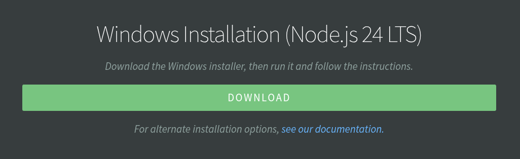 Windows Installer Download
