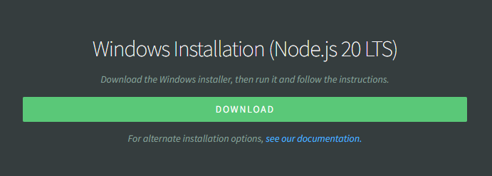 Windows Installer Download