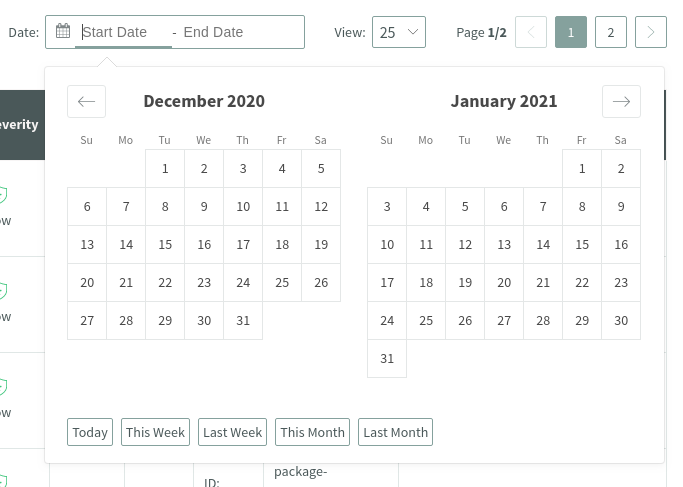 "Events date-picker"